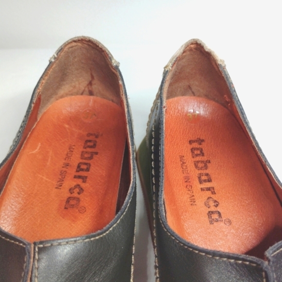 Tabarca Spain Leather Loafers Slip-on Walking Driving Shoes USA 6.5 Eur 37 - Picture 11 of 13